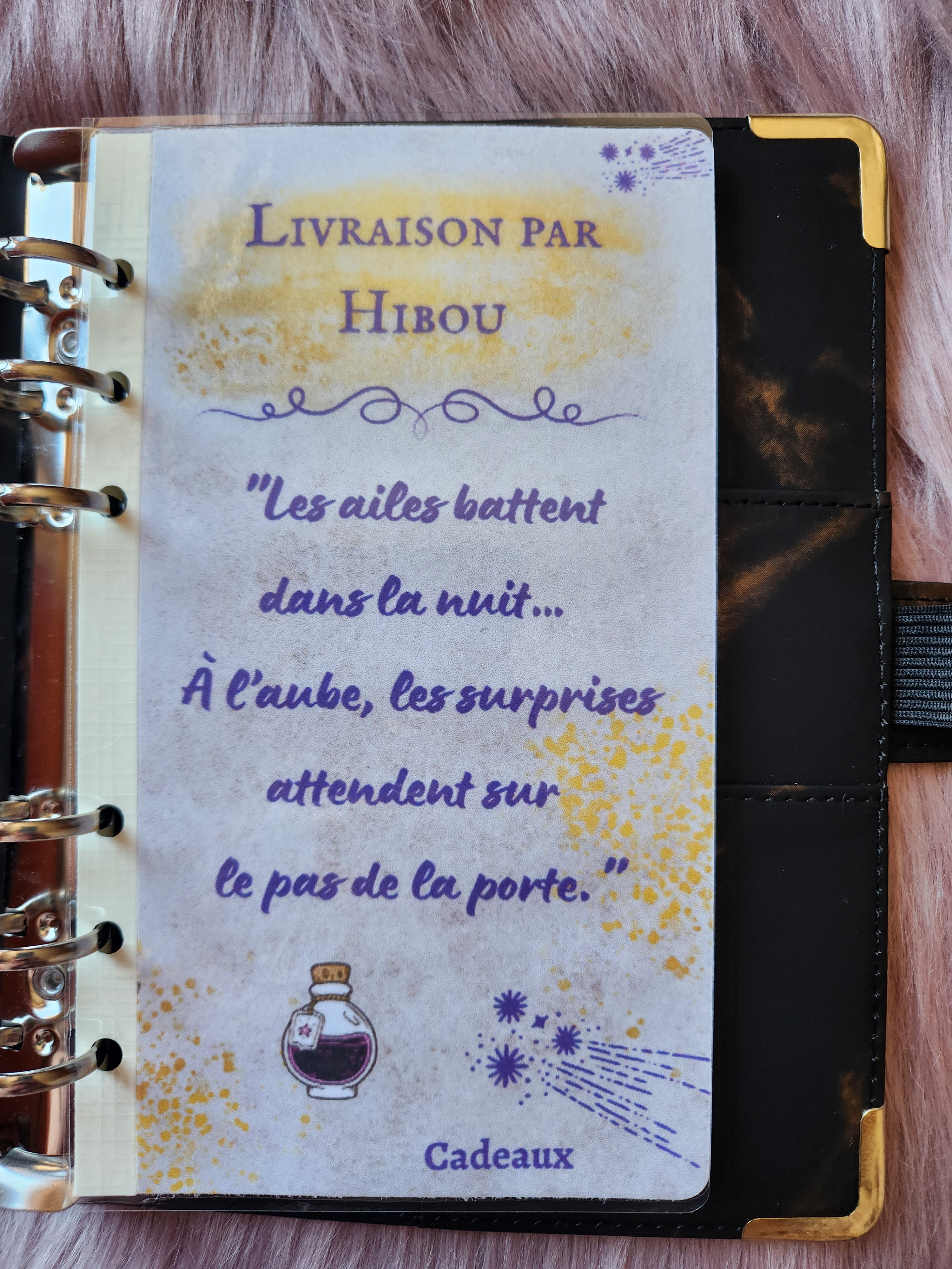 Livraison par Hibou